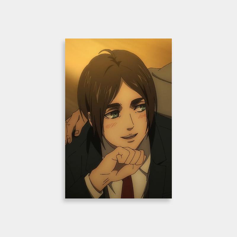 Kenny Ackerman Attack on Titan Suit & Tie Art Print