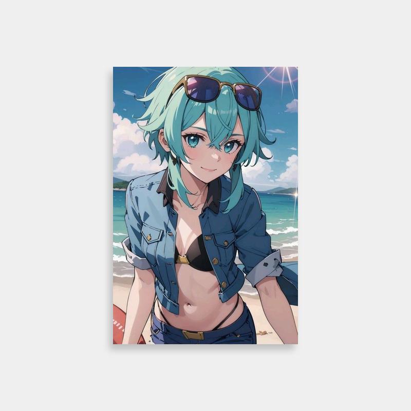 Sword Art Online Asada Shino (Sinon) Anime Poster