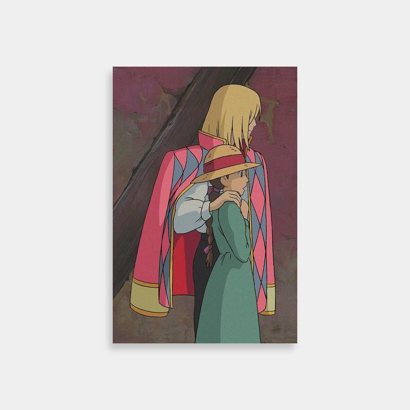 Sophie Hatter Howl's Moving Castle Poster - Elegant Anime Wall Art