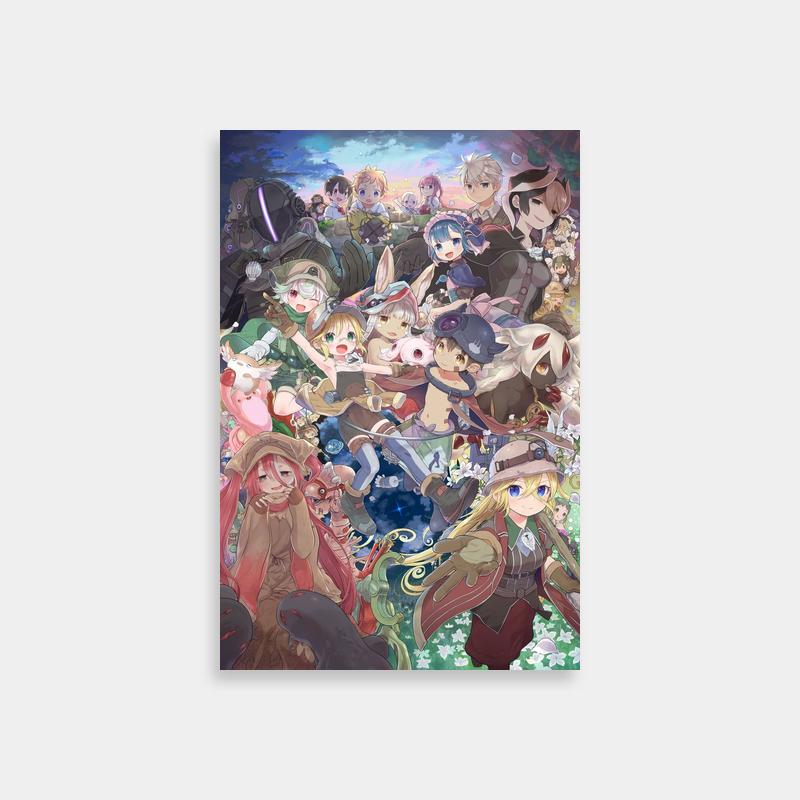 Made in Abyss Character Collection Poster