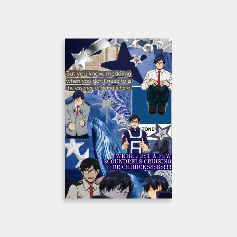 Tenya Iida My Hero Academia Poster - Anime Characters Art Print