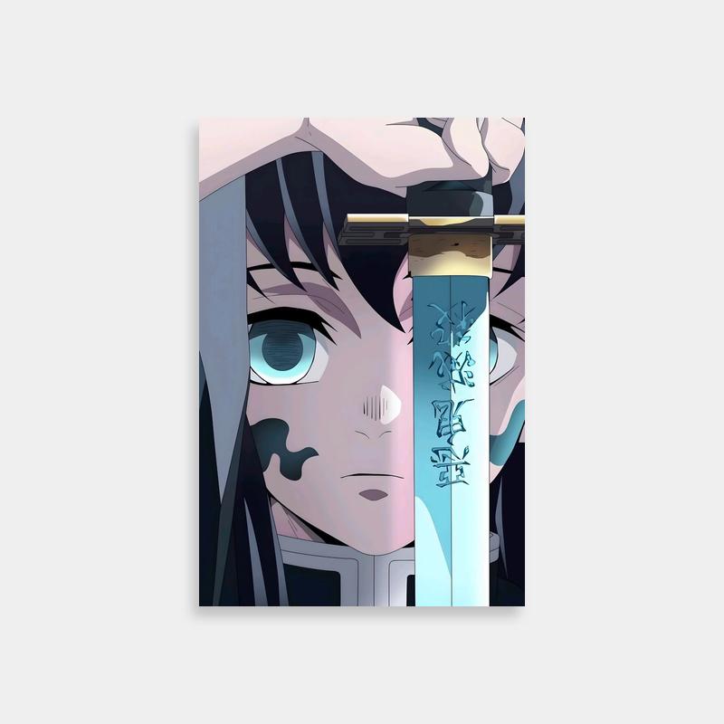 Muichiro Tokito Demon Slayer Anime Poster - Kimetsu no Yaiba