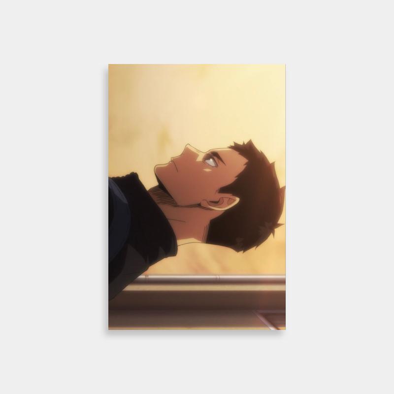 Daichi Sawamura Haikyuu Poster - Relaxing Skyward Gaze