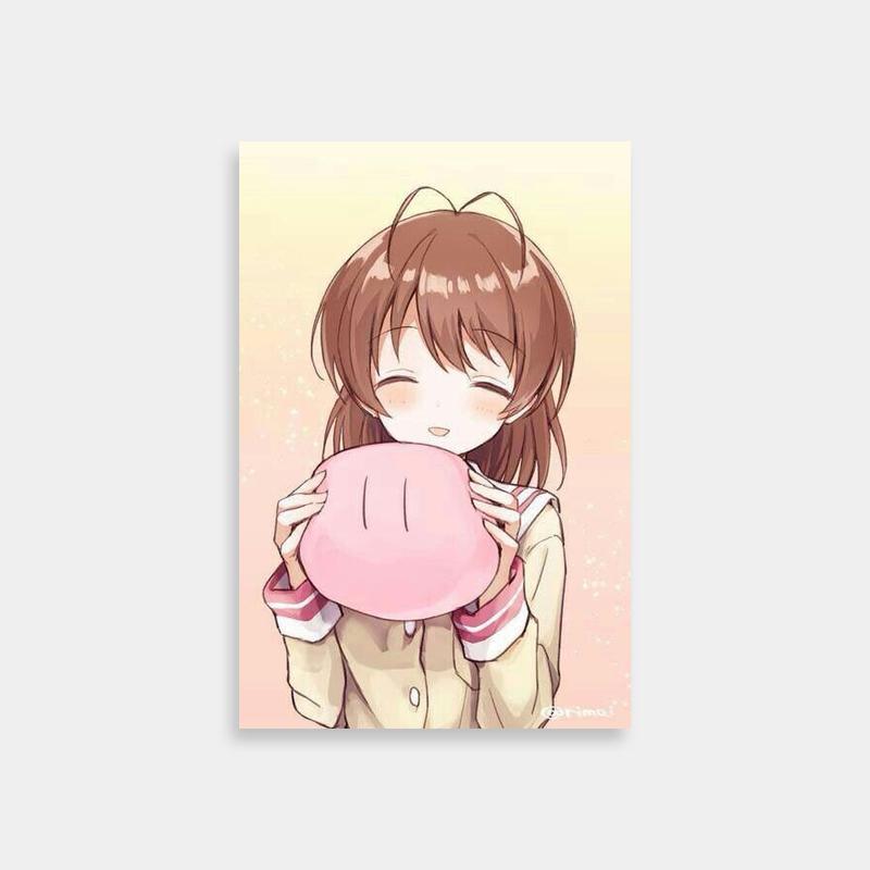 Nagisa Furukawa Clannad Anime Poster - Dango Theme