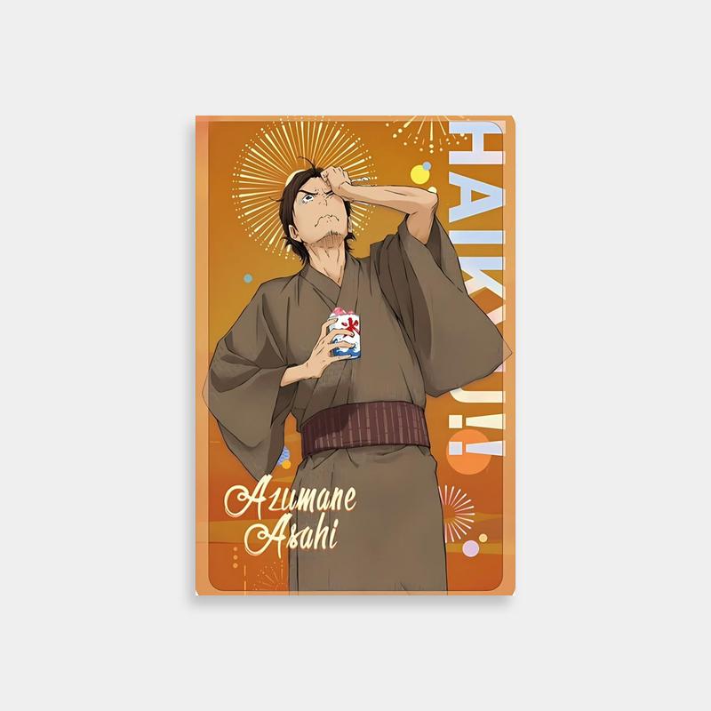 Asahi Azumane Haikyuu Poster - Holding Small Item Anime Art