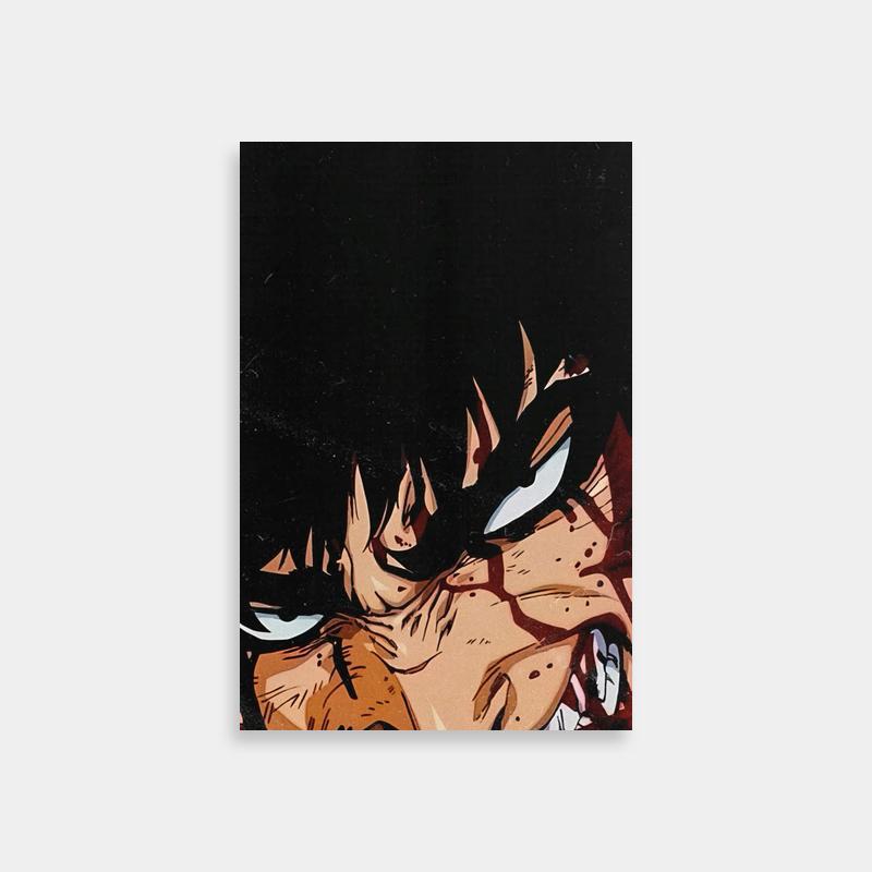 Guts Berserk Anime Poster - Cartoon Character Laying Down