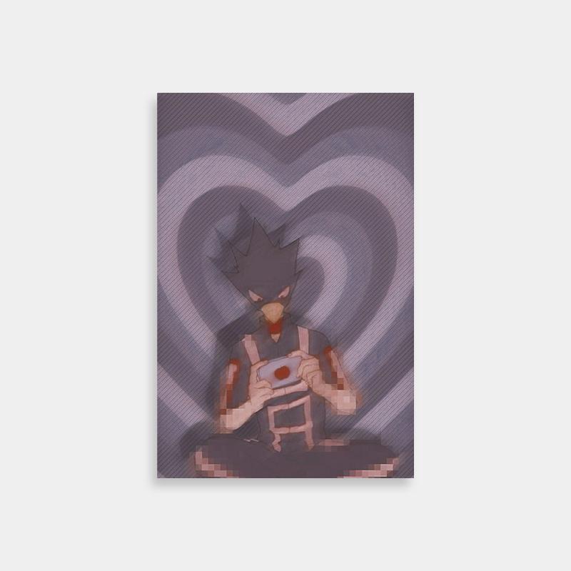 Fumikage Tokoyami Artistic Painting Poster - My Hero Academia Decor
