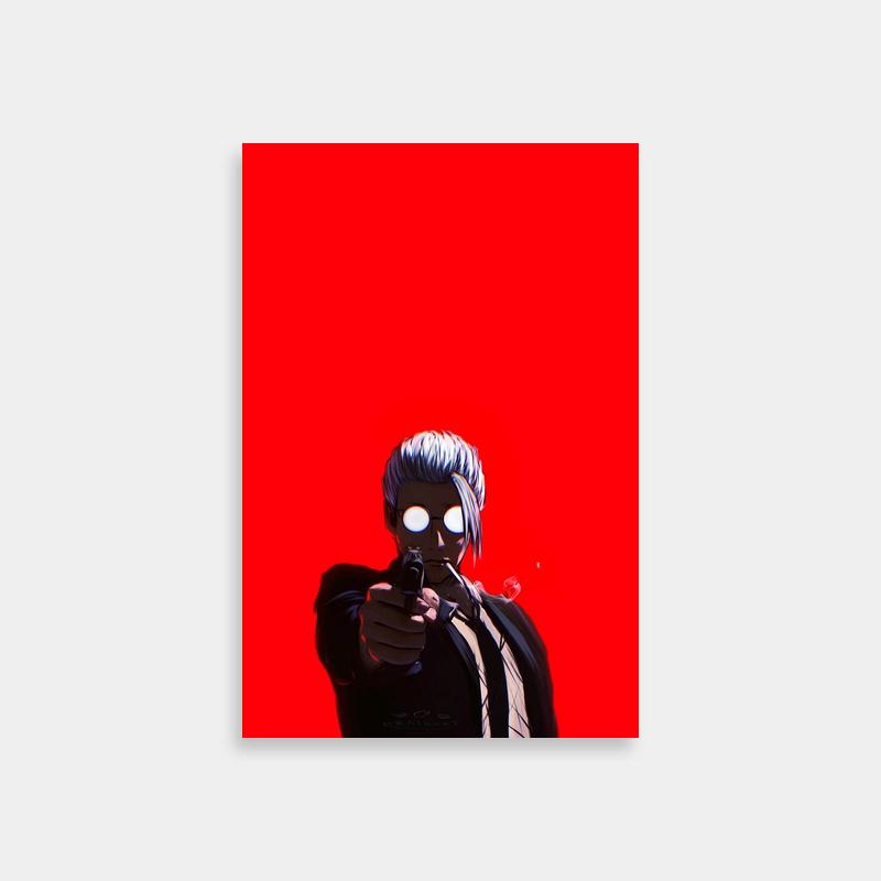 Taro Sakamoto Poster - Sakamoto Days Anime Wall Art