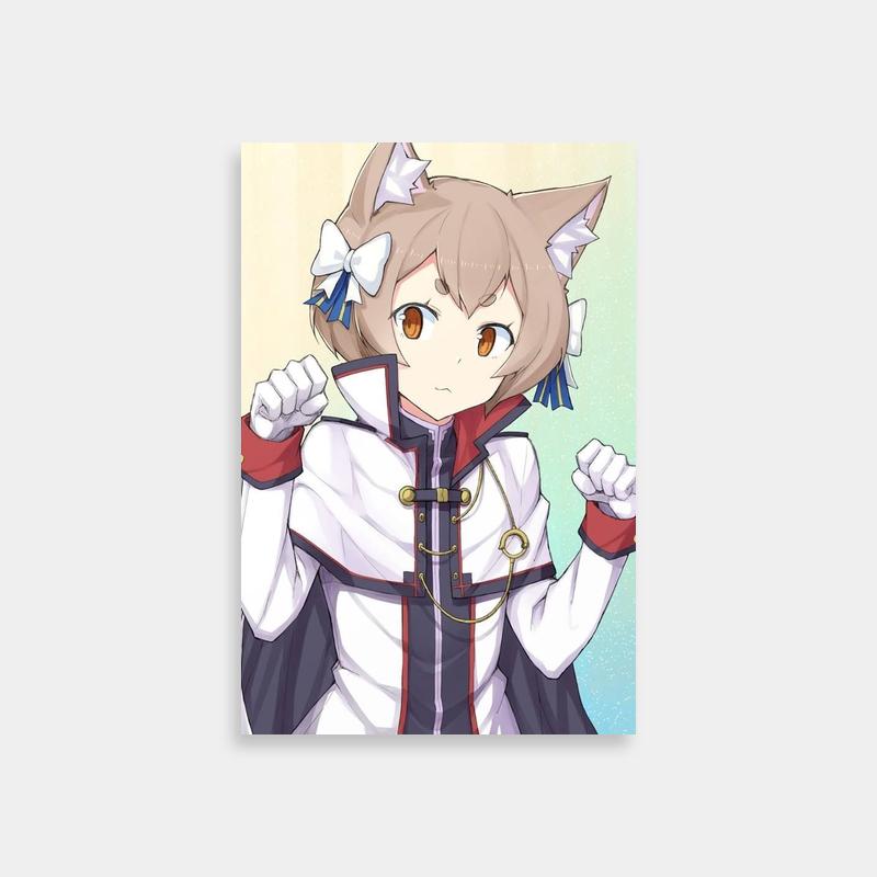 Felix Argyle Re:Zero Anime Wall Art - White & Black Costume