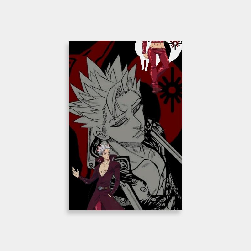 Ban Seven Deadly Sins Anime Duo Poster - Unique Outfits & Styles