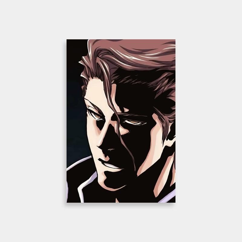 Aizen Sosuke Bleach Wall Art - Intense Anime Poster