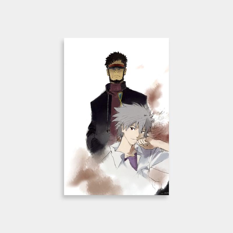 Gendo Ikari Calendar Scene Poster - Neon Genesis Evangelion