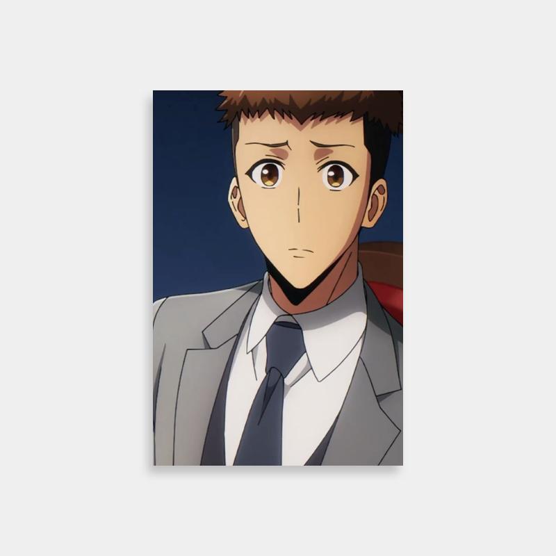 Jin-Ho Yoo in Suit Poster - Solo Leveling Anime Art