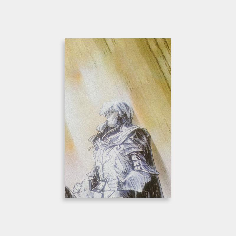 Griffith Berserk Art Print - Man Riding Horse