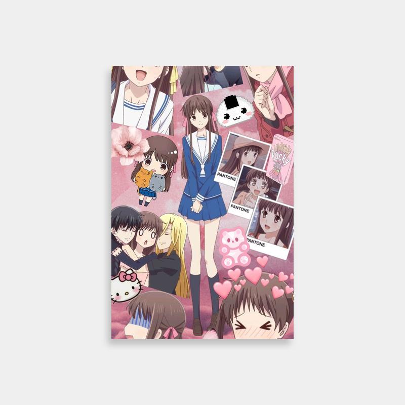 Tohru Honda Fruits Basket Poster - Anime Character Pose Art