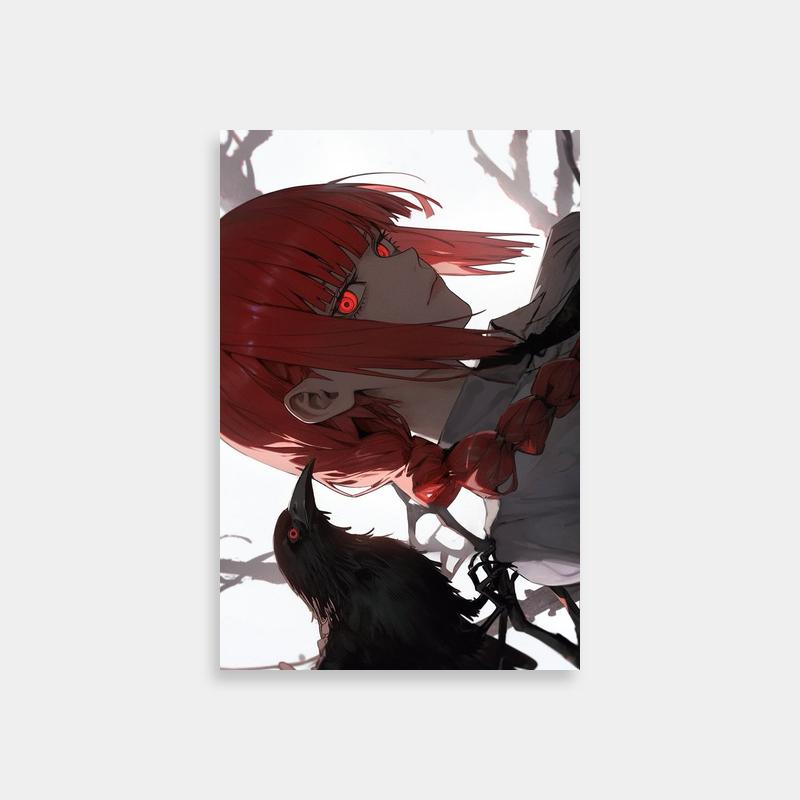 Makima Anime Poster - Chainsaw Man Character Art