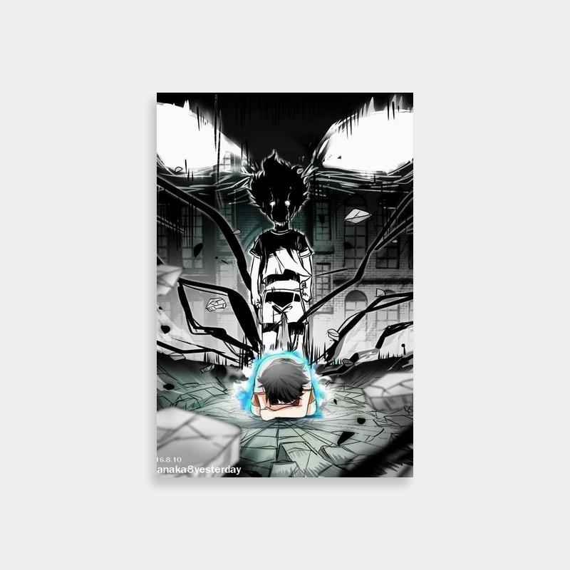 Shigeo Kageyama Mob Psycho 100 Scene Poster