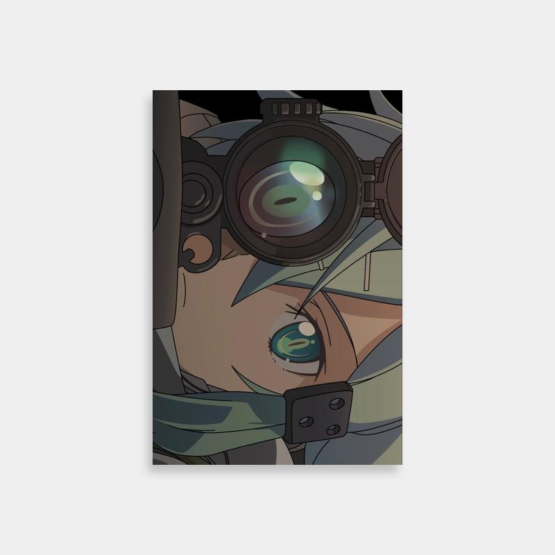 Sword Art Online Sinon Anime Poster - Character with Binoculars