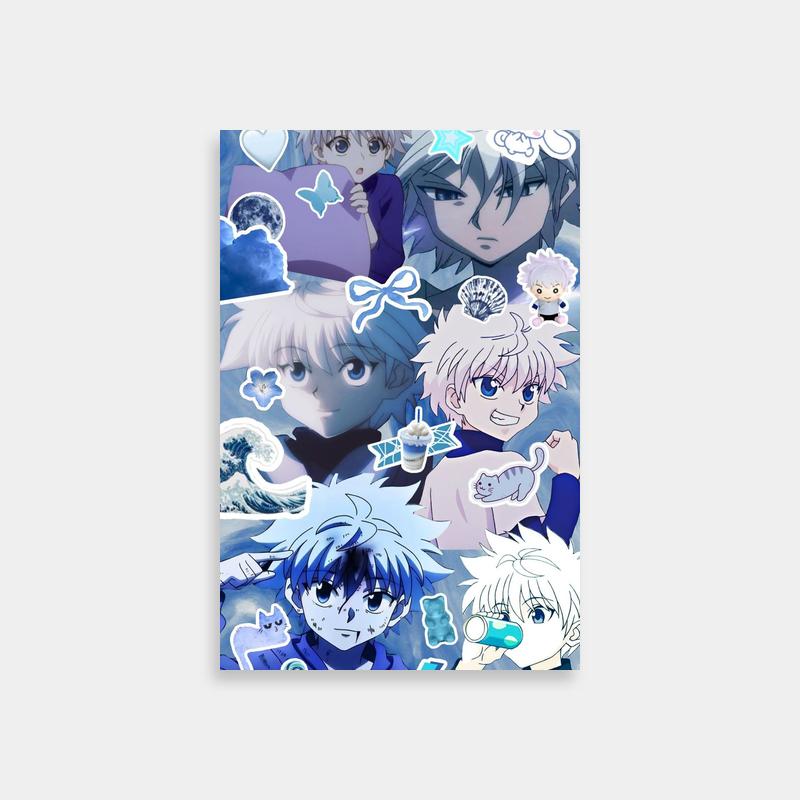 Killua Zoldyck Action Pose Poster - Hunter x Hunter Wall Art