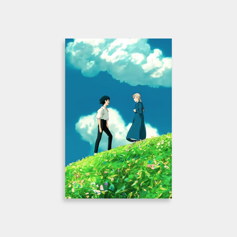 Sophie Hatter Howl's Moving Castle Landscape Poster - Scenic Anime Art