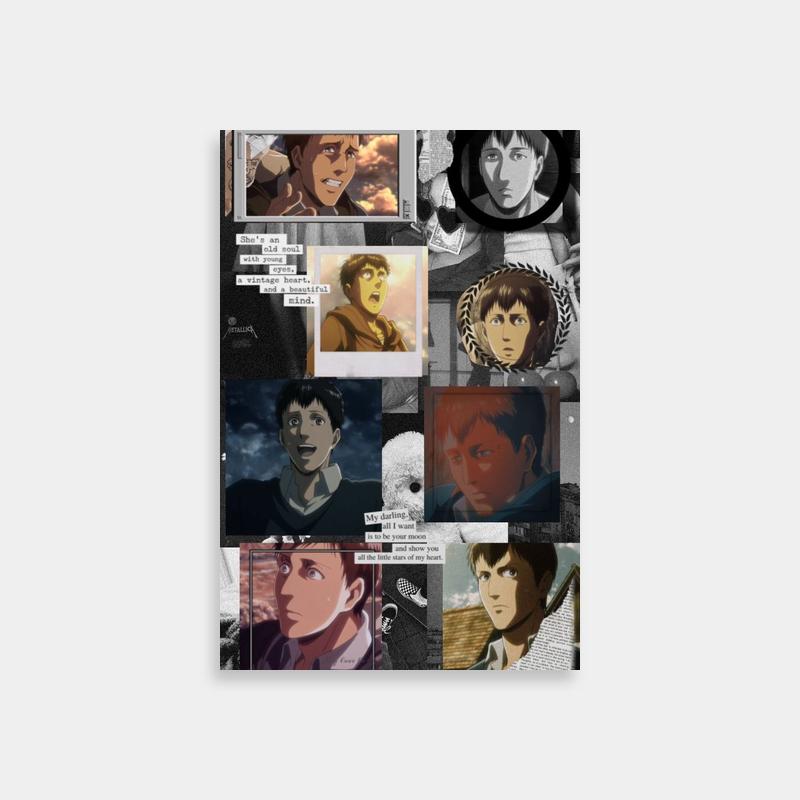 Bertholdt Hoover Attack on Titan Art - Expressive Character Set