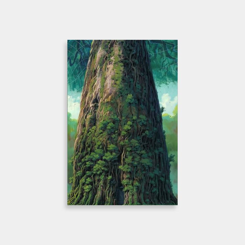 Nausicaa of the Valley of the Wind Giant Tree Poster