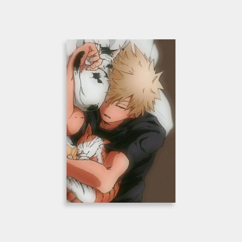 Katsuki Bakugo My Hero Academia Emotional Anime Poster