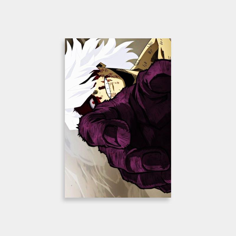 Tomura Shigaraki My Hero Academia Wall Decor - Lying Down Villain Art