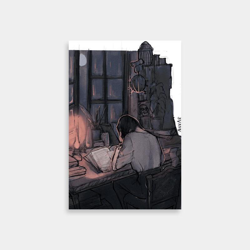 Witch of the Waste Study Scene Poster - Howl's Moving Castle