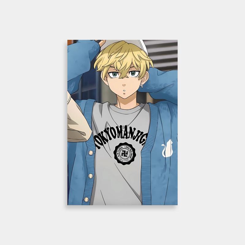 Chifuyu Matsuno Tokyo Revengers Wall Art - Anime Character in Baseball Cap