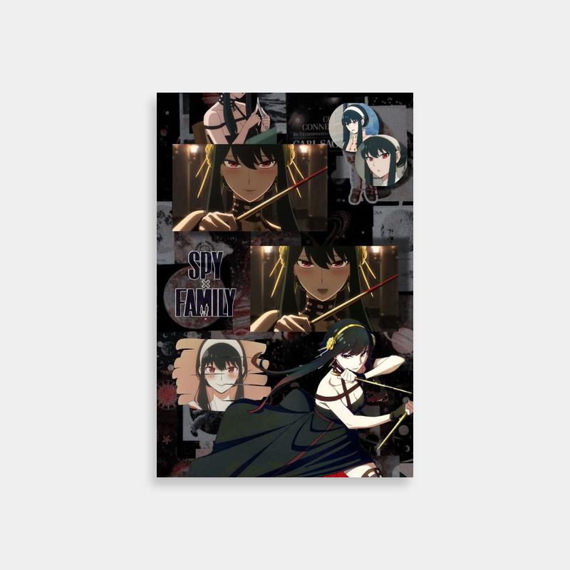 Yor Forger Spy x Family Expressive Anime Characters Print