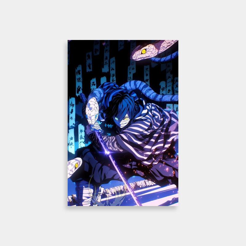 Obanai Iguro Demon Slayer Poster - Stylish Anime Art