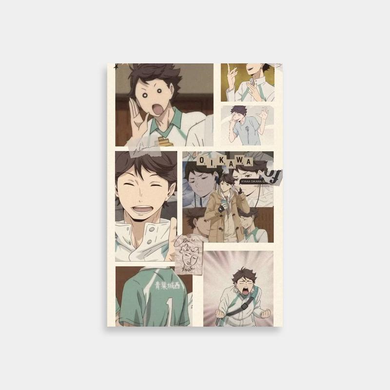 Oikawa Tooru Haikyuu Anime Expressions Poster