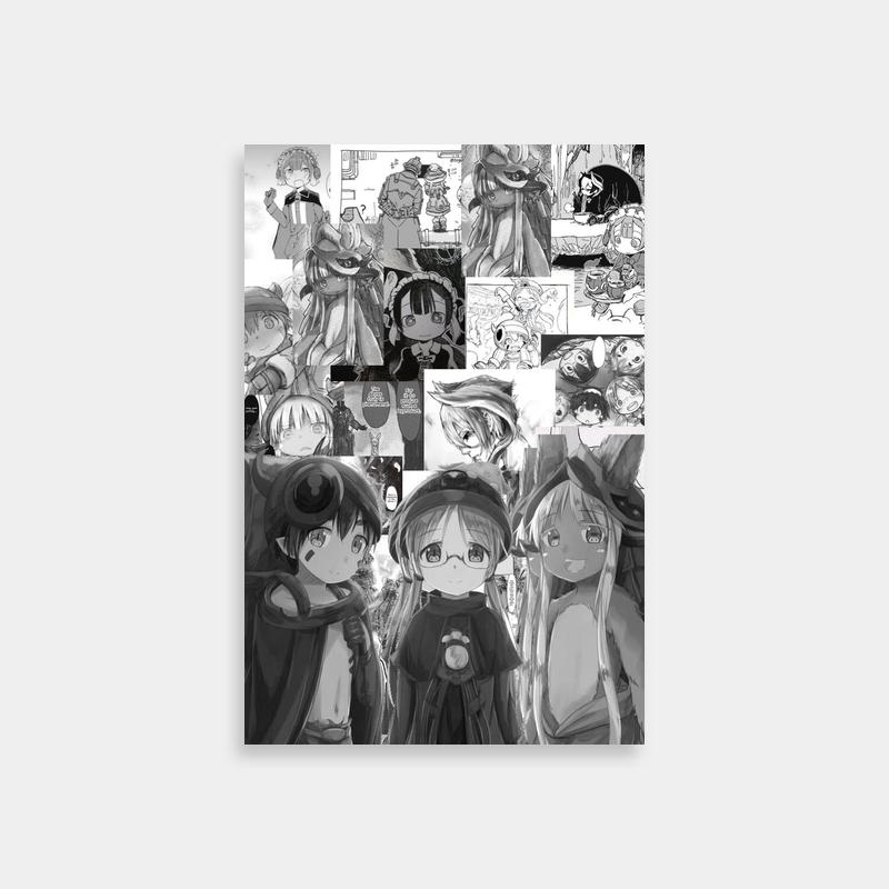 Nanachi Made in Abyss Anime Poster - Unique Character Pose Wall Art