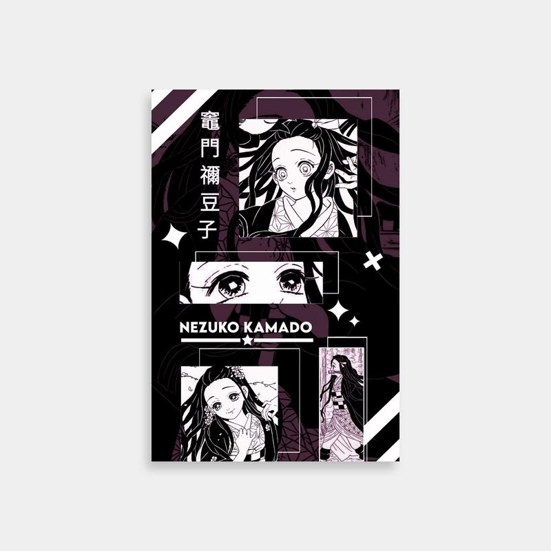 Nezuko Kamado Demon Slayer Anime Poster - Stylish Wall Art Decor