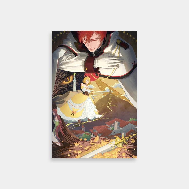 Reinhard Van Astrea Re:Zero Mountain Scene Poster