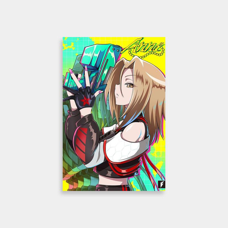 Anna Kyoyama Shaman King Poster - Holding Large Object