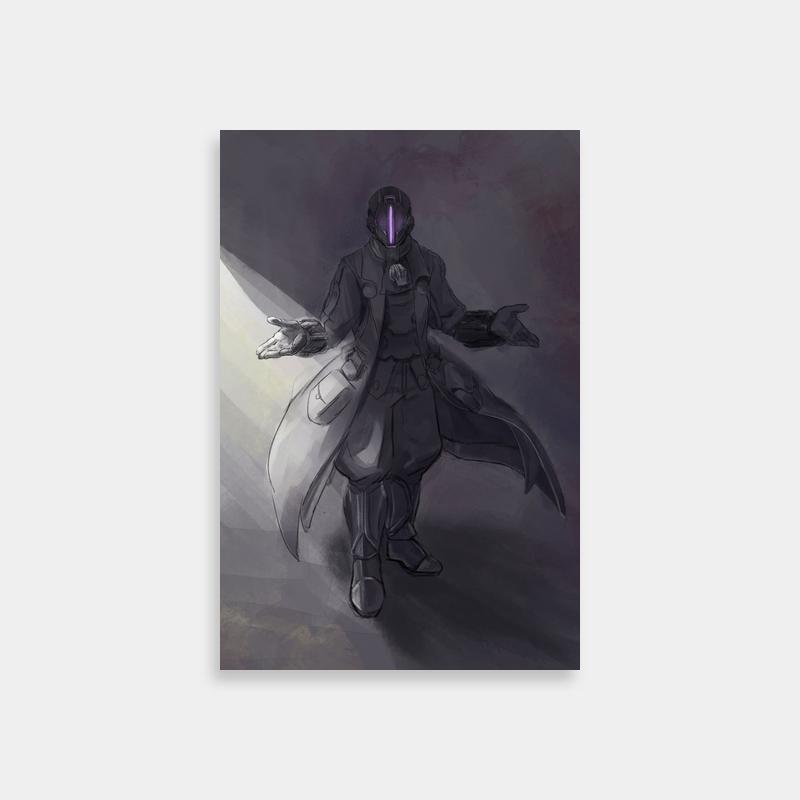 Bondrewd Made in Abyss Space Suit Art Print