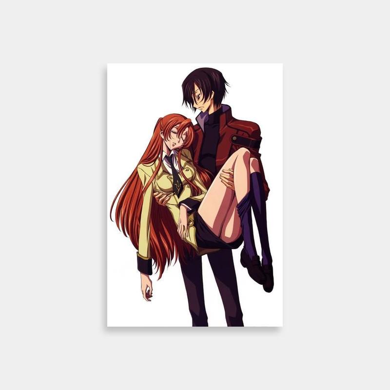Shirley Fenette Code Geass Anime Poster - Emotional Scene