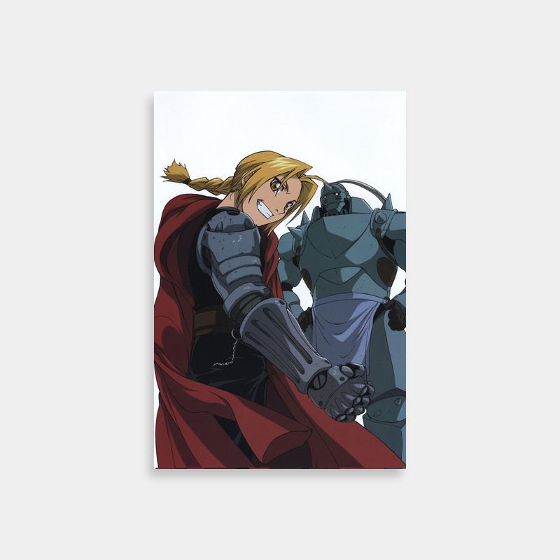 Edward and Alphonse Elric Fullmetal Alchemist Poster
