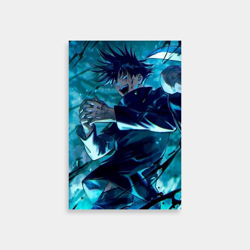 Megumi Fushiguro Jujutsu Kaisen Fish Art Print