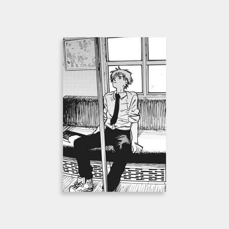 Denji Chainsaw Man Official Poster - Anime Wall Art