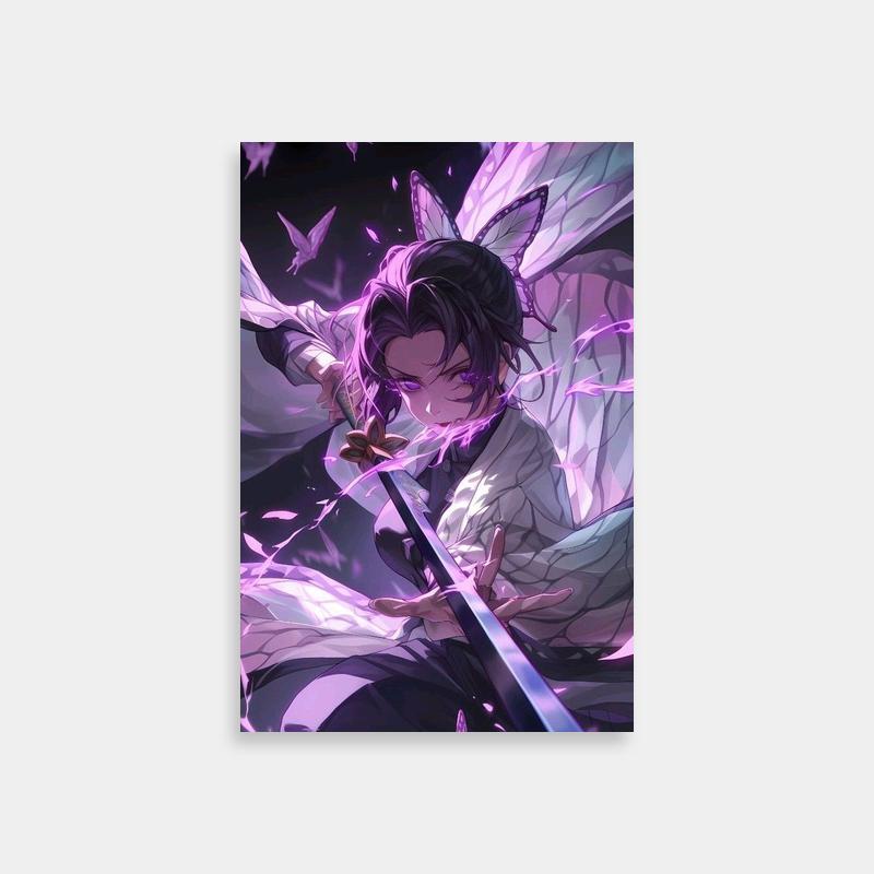 Shinobu Kocho Demon Slayer Wall Art