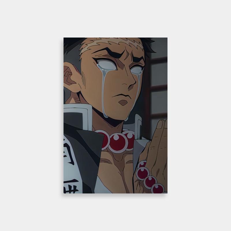 Gyomei Himejima Demon Slayer Poster - Pierced Character Art