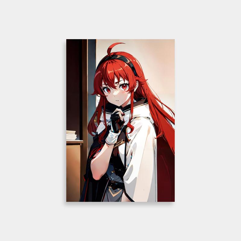 Eris Boreas Greyrat Mushoku Tensei Anime Character Poster