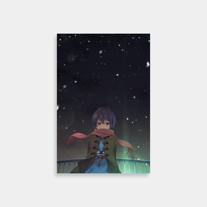 Yuki Nagato Haruhi Suzumiya Poster - Anime Art