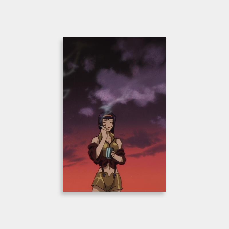 Faye Valentine Cowboy Bebop Portrait Poster