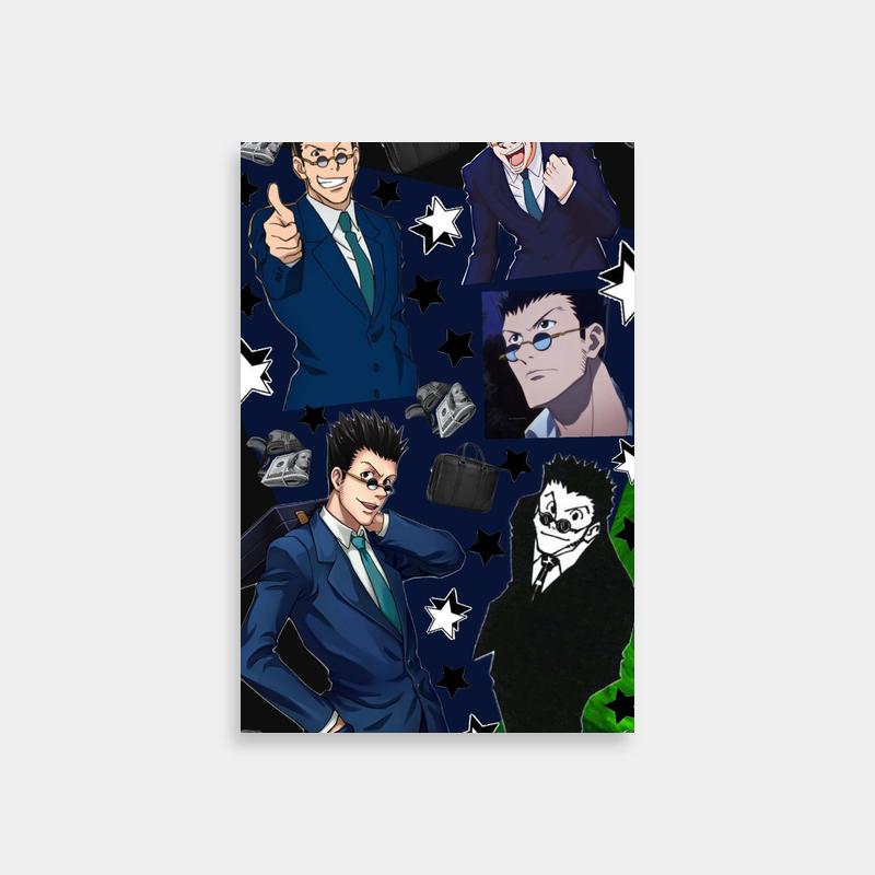 Leorio Paradinight Starry Poster - Hunter x Hunter Wall Art