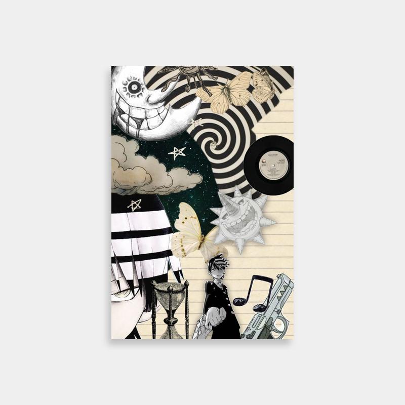 Soul Evans Soul Eater Anime Poster
