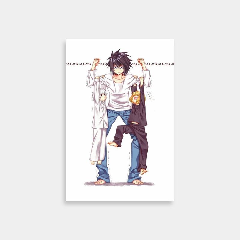 Near Death Note Anime Poster - Dynamic Character Pose